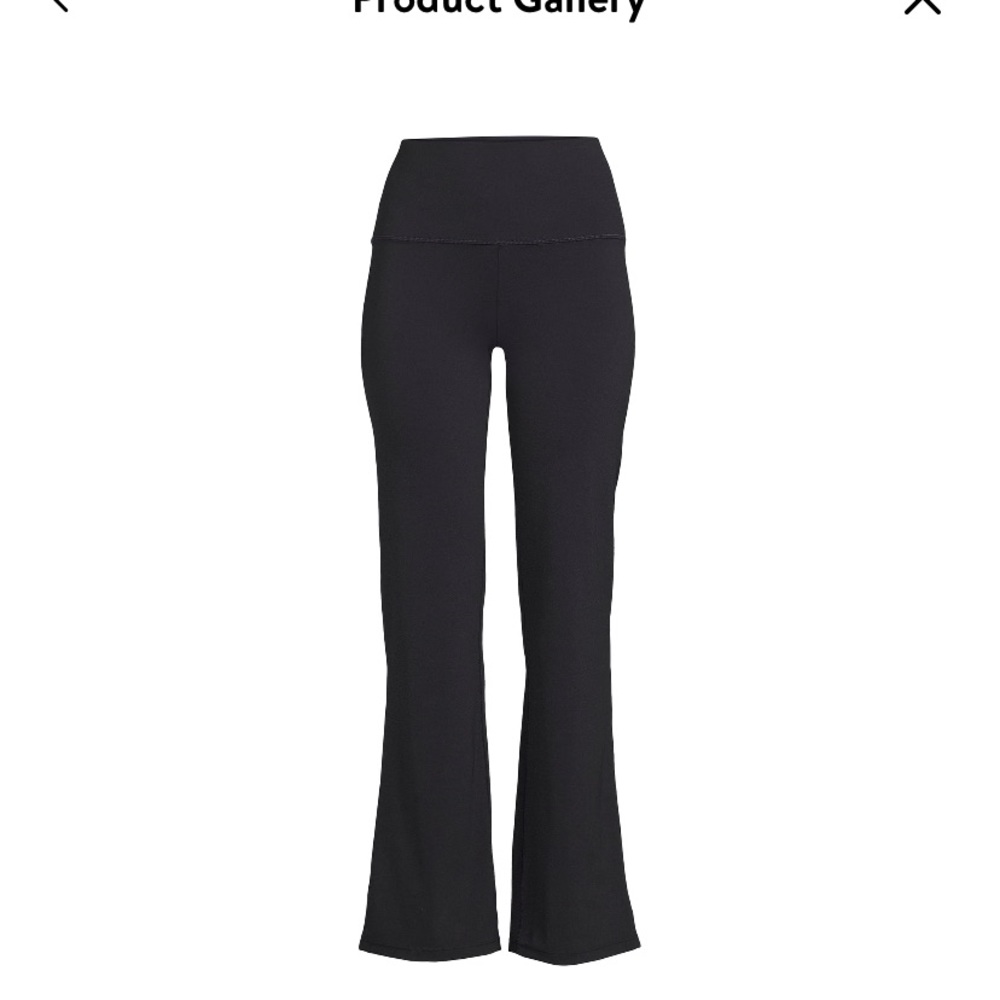 NWT High waisted flared leggings in black size XS
